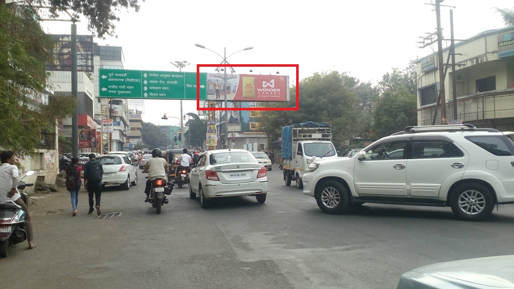 Canada corner, Old Gangapur naka & College road hoarding